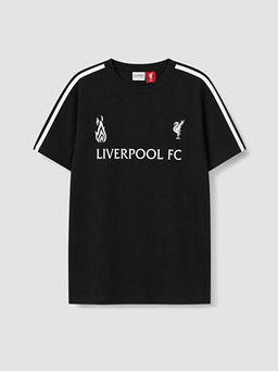 Bisiklet Yaka Liverpool Erkek ?ocuk Ti??rt