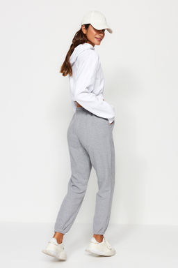 Gri Selanik Rahat Kal?p Cepli Orme Spor Esofman Alt? TWOAW21EA0168