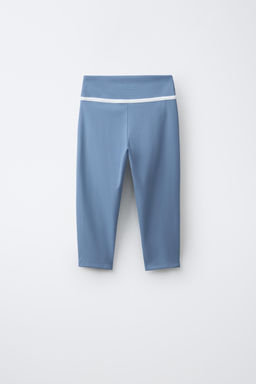 LEGGING CAPRI VIVOS CONTRASTE / Azul lavado - Zara фото 3