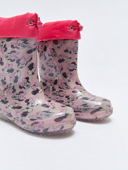 Minnie Mouse Lisansl? K?z ?ocuk Ya?mur Botu - Waikiki фото 3