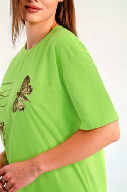 Арт. 4044 Туника женская 44-54 (6 шт) Цвет:салатовый - Калинка фото 6