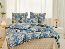 Постельное белье - Поплин 6727 Ляпис Семейный (молния)