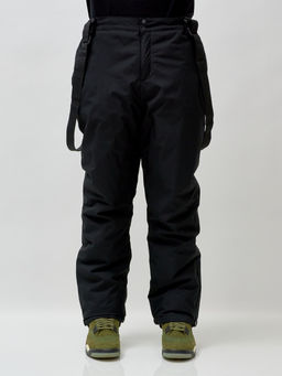 Горнолыжный костюм мужской зимний желтого цвета 372J