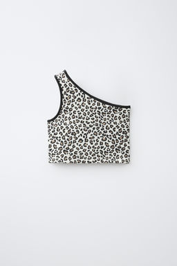 TOP ASIM?TRICO ANIMAL PRINT / Leopardo