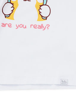 Пижама с принтом мультицвет для девочки Button Blue