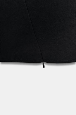 VESTIDO MINI STRETCH CREMALLERAS / Negro - Zara фото 6