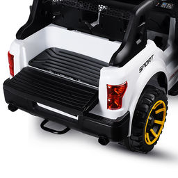 Электромобиль детский "Крутой внедорожник" (цвет белый)