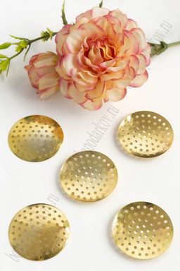 Основа "Сито" 3 см, SF-272 (50 шт) золото