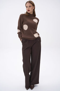 Свитер Зои (шоколадный) - Эльза фото 2