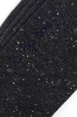 Женские носки антрацитового меланжа Неожиданная скидка в корзине - U.s. polo assn фото 3