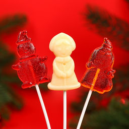 Цена за 3 шт. Карамель леденцовая новогодняя "Микс №1", 17 г