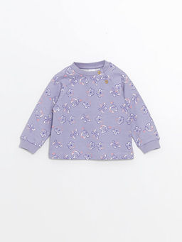 ?i?ekli K?z Bebek H?rka ve Pantolon 2li - Waikiki фото 2