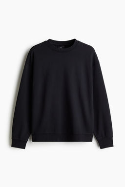 Sudadera de algodon efecto lavado Loose Fit - H&m фото 5
