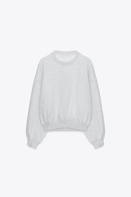 BASIC PLUSH SWEATSHIRT - Zara фото 18
