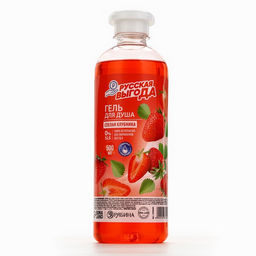 Цена за 2 шт. Гель для душа РУССКАЯ ВЫГОДА, 500 мл, аромат спелой клубники