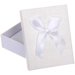 Цена за 4 шт. Коробка подарочная "With love" 9*7*3 см, Белый