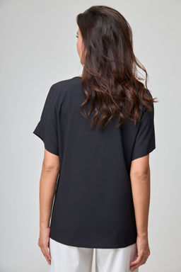 Топ ANELLI 1082 черный  фото 3