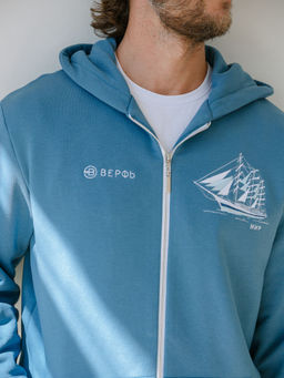 Толстовка мужская на молнии Мир