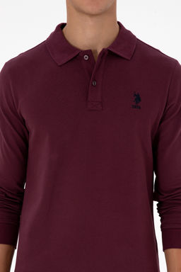 Erkek Bordo Basic Sweatshirt Sepette S_rpriz _ndirim - U.s. polo assn фото 20