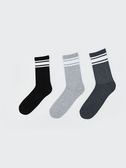 ?izgili Erkek Soket ?orap 3l?