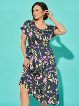 Платье 0083-3а стальной графит - Aquarell фото 9