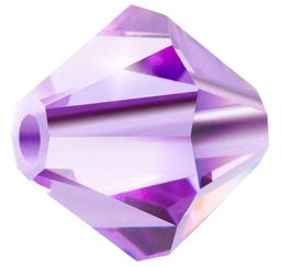 Бусина Чехия PRECIOSA бусины 451-69-302 цветн. 5.7 х 6 мм 12 шт фиолетовый (violet 20310)