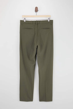 Haki Esnek Likral? Slim Fit Bilek Boy Erkek Pantolon TMNSS26PL00019