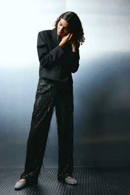 Pantalon de lentejuelas - H&m фото 3