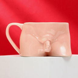 Кружка керамическая Адам, 260 мл, 18+