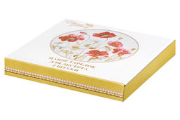 Набор тарелок для десертов 2 пр. 19*19*2 см Маки NEW BONE CHINA - Elan gallery фото 4