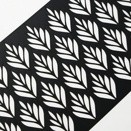 Цена за 5 шт. Трафарет для торта Ботаника, 32?10 см