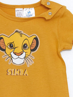 Aslan Kral Bask?l? Erkek Bebek Tulum