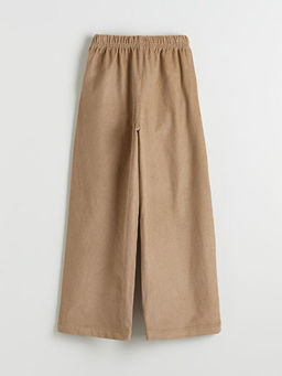 Beli Lastikli Kadife K?z ?ocuk Pantolon