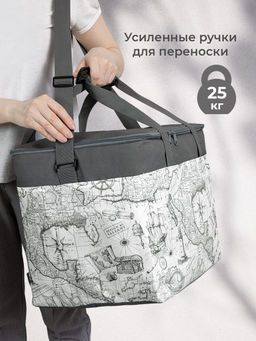 VAL EX-G-TB40 Термосумка 40 л, серый, EXPEDITION, шт - Valiant фото 4