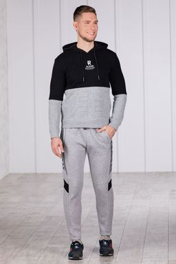 Брюки спортивные 
 3.MA154B-серый-светлый