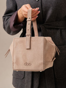 Замшевая сумка Quadra DBR 30989 ваниль  фото 3