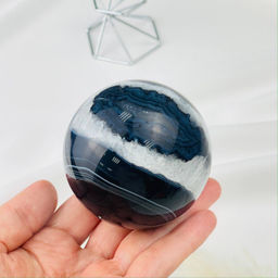 Шар из Агата на подставке