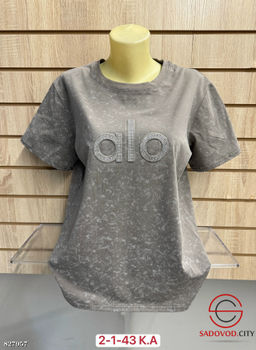 Футболка женская из хлопка