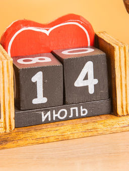 Вечный календарь настольный Кошки, 6.52815 см, дерево - Simaland фото 4