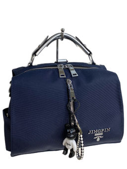 Женская сумка-рюкзак из текстиля, цвет синий