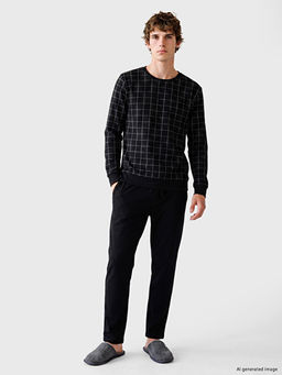 Regular Fit Erkek Pijama Tak?m?