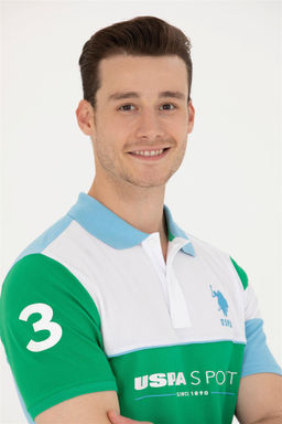 Мужская бирюзовая футболка - U.s. polo assn фото 9