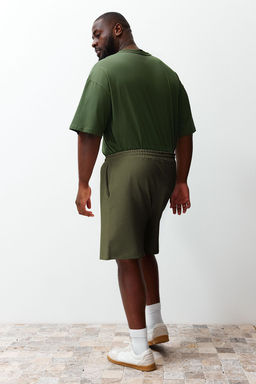 TRENDYOL MAN Buyuk Beden Siyah Regular/Normal Kesim Rahat %100 Pamuklu Basic Sort TMNSS24AP00001 - Trendyolmilla фото 6