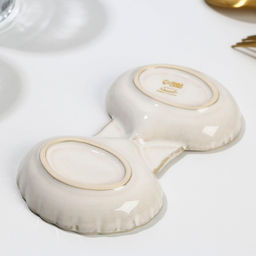 Соусник Морская ракушка, 8.5 х 15 см градиент - Dolce Ceramo. фото 2