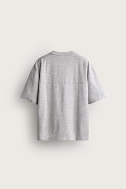 CAMISETA RELAXED FIT COSTURA / Gris vigor? - Zara фото 6