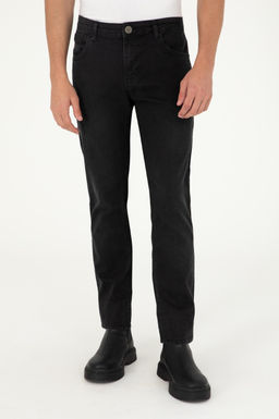 Мужские черные джинсовые брюки - U.s. polo assn фото 2