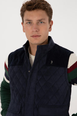 Erkek Lacivert Deri Ceket - U.s. polo assn фото 2