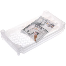 Этажерка настольная универсальная "БИСКОТТИ", цвет белый, три секции, 17.5*34*34см