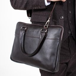 Деловая сумка для ноутбука Anson Black - Lakestone фото 44