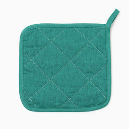 Набор кух. Доляна Live is good: варежка 20х28 см, прихватка 17х17 см, 35% хл, 65% пэ  фото 5